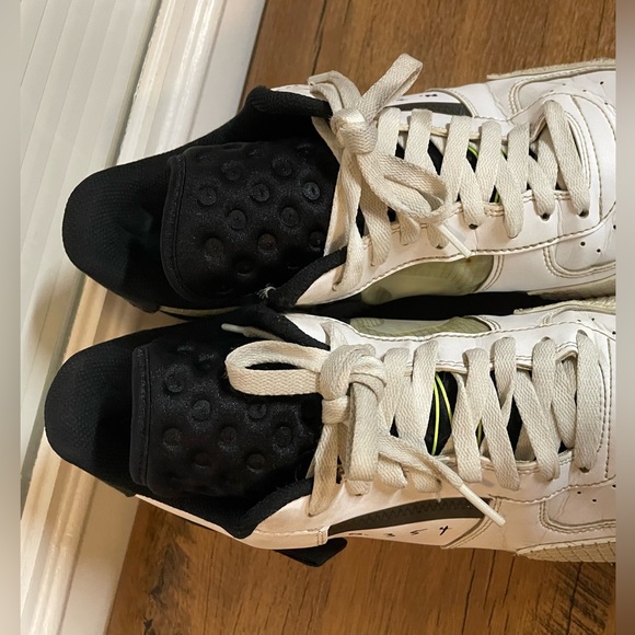 Nike Air Force 1 Type White Black Volt size 13 in men - Picture 9 of 9